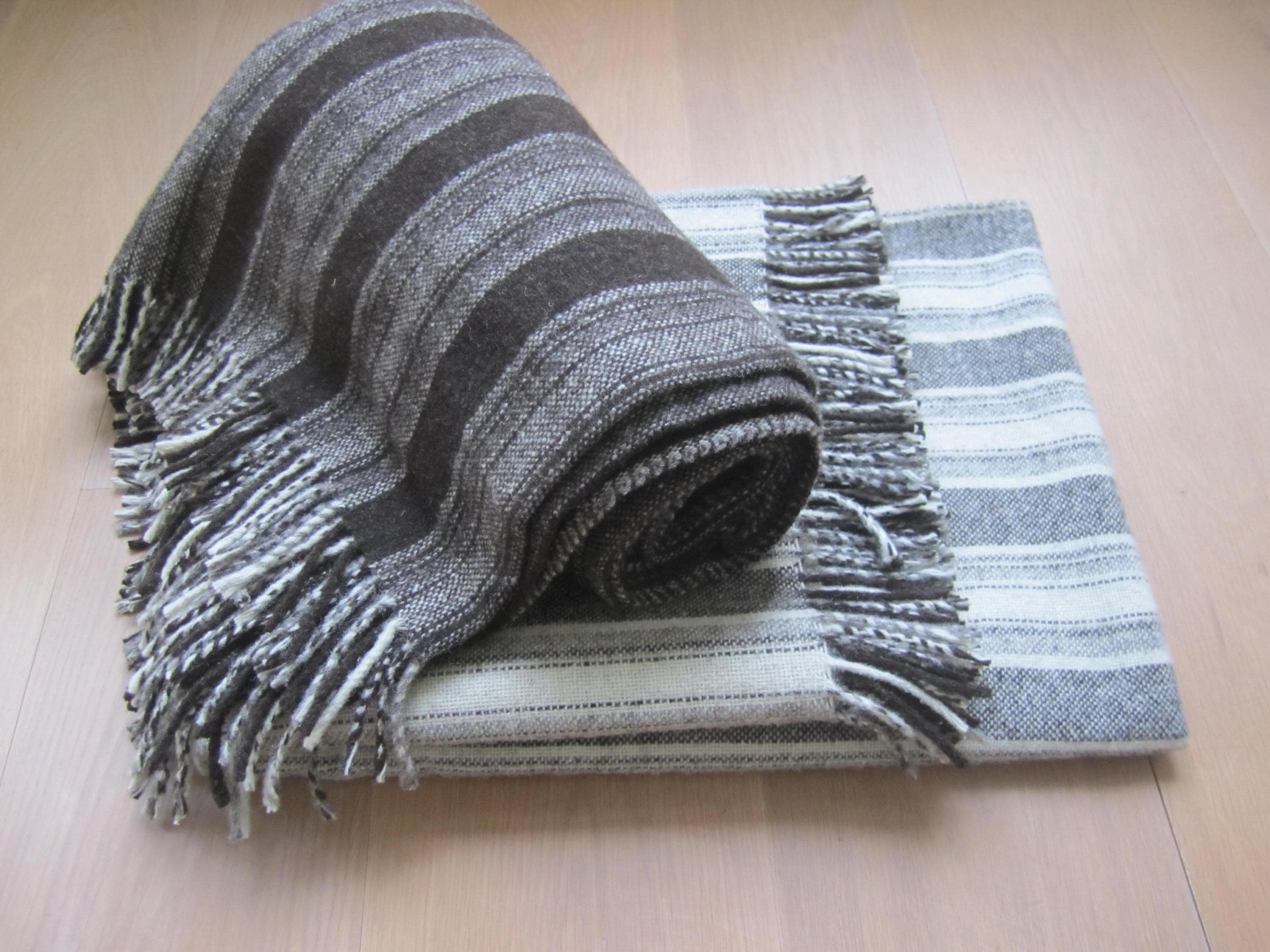 Limited Edition 100% Pure Shetland Wool Blanket/throws/blanket