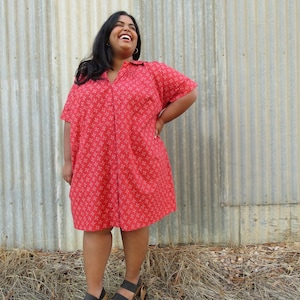 Allison Tent Dress A4/US Letter, A0/copy Shop PDF Pattern Allison Tent Dress A4/US Letter, A0/copy Shop PDF Pattern