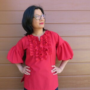 Cendre Top: Zero Waste PDF Sewing Pattern image 3