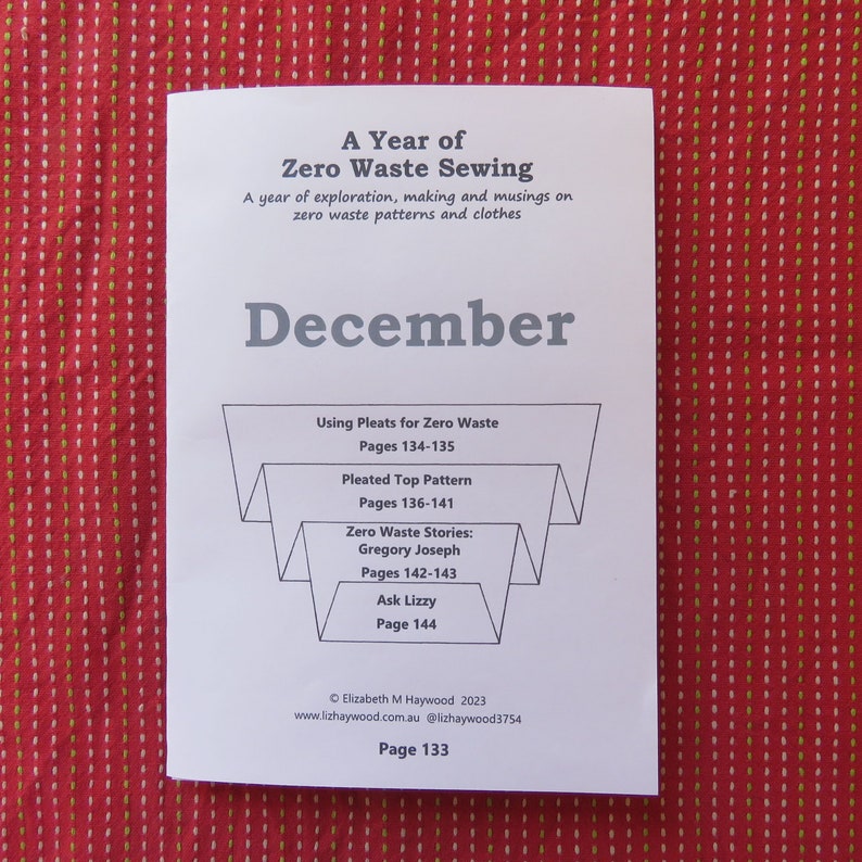 December Zine: een jaar zonder afval naaien afbeelding 1