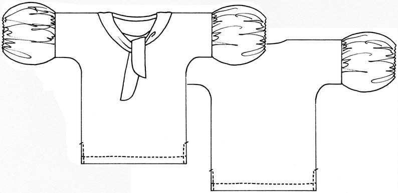 Cendre Top: Zero Waste PDF Sewing Pattern image 8