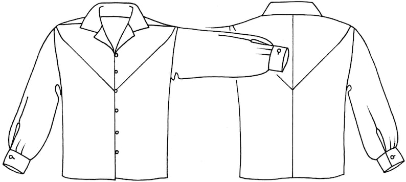 Sandie Shirt: Low Waste PDF Sewing Pattern image 3