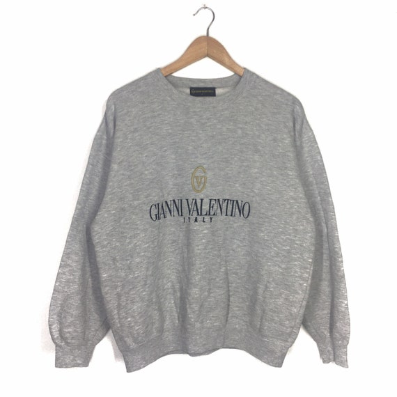 Gianni Valentino Sweatshirt Embroidery Logo Spell