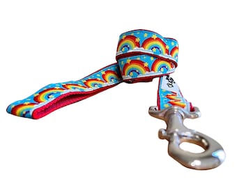 Rainbow Dog Lead / Dog Leash / Australian Made