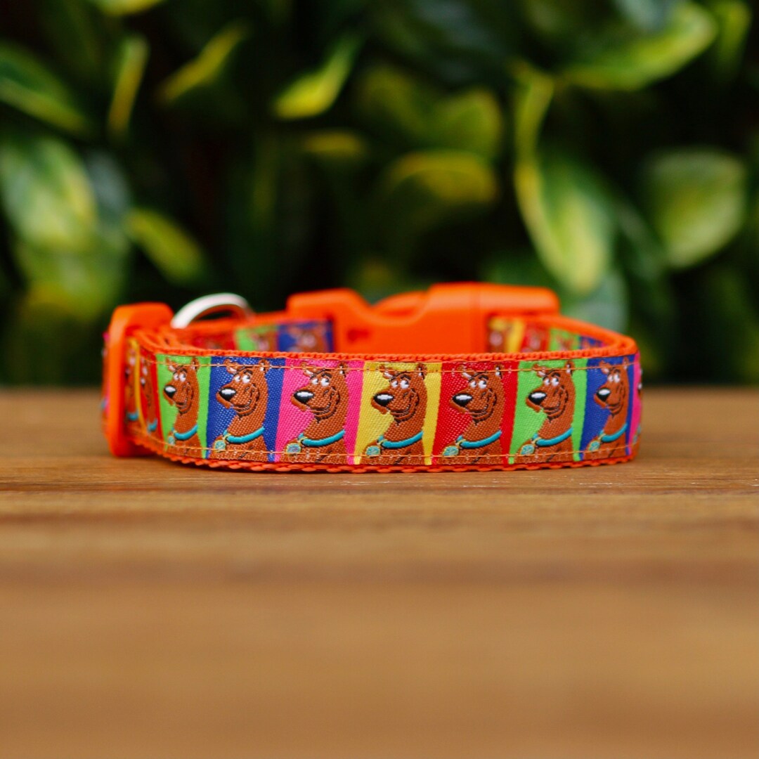 Scooby Doo Dog Collar / XS L / Australian Made Etsy