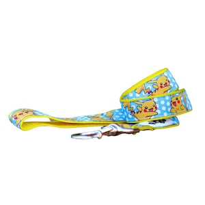 Pikachu Dog Lead / Pokemon / Dog Leash / Australian Made