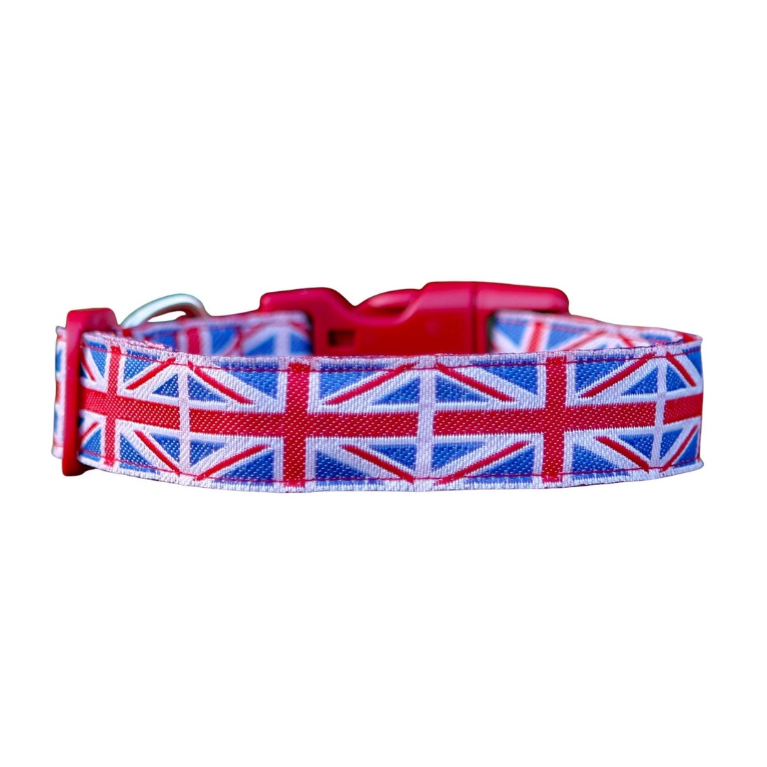 Union Jack Dog Collar / S L / Australian Made Etsy