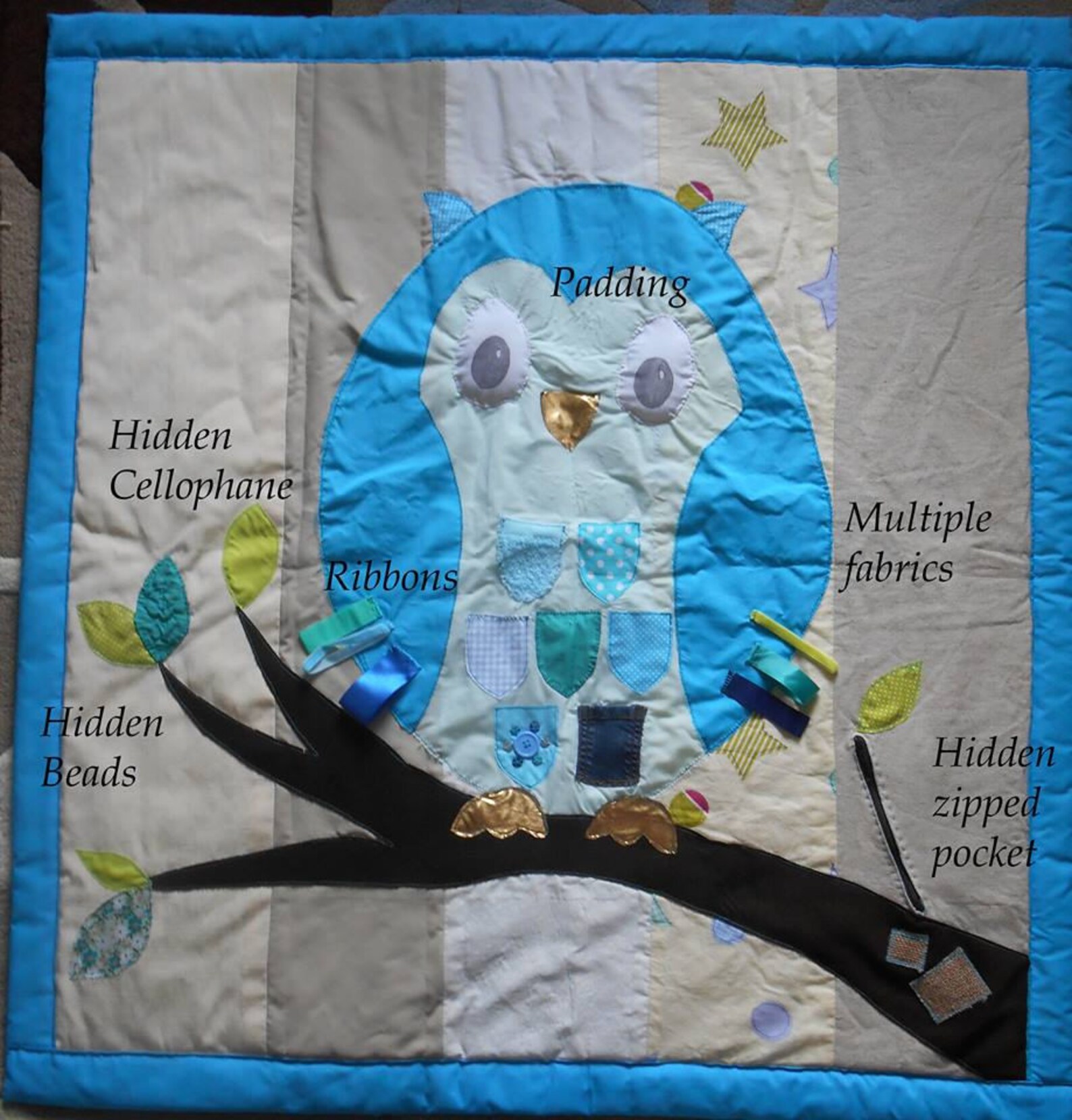 Custom Baby Sensory Blanket/playmat Etsy