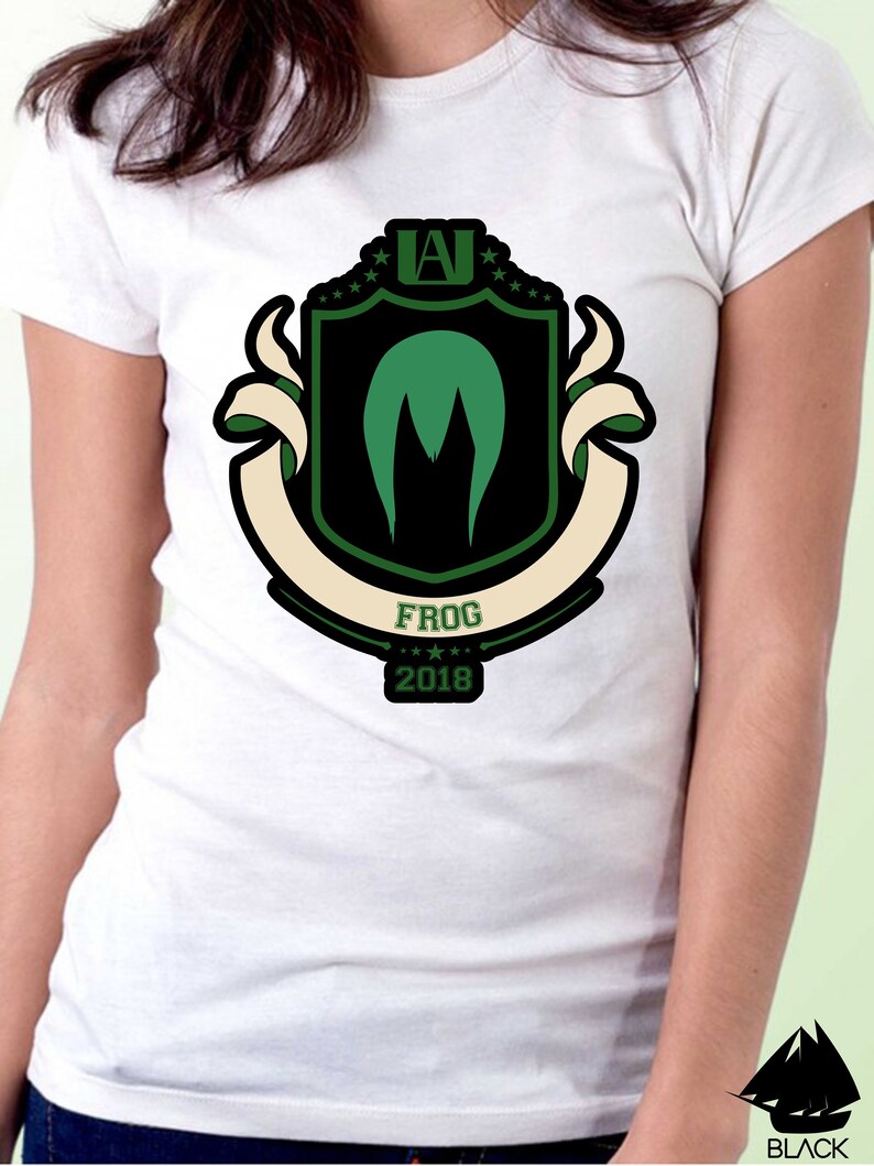 Tsuyu Asui T Shirt Hommefemme Manga Anime Mes Universités De Héros