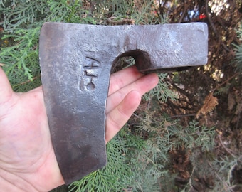 Petite Hachette Ancienne Forgée Main - Tête De Hache Vintage Style Viking, Origine Bulgarie