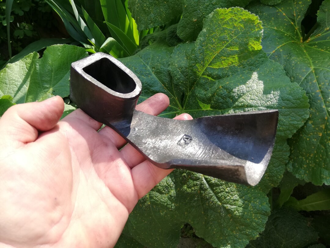 New Handmade Large Size 2.4 Blade Steel Curved Bowl Spoon Maker