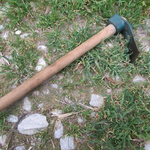 WOODCARVING Straight Adze - Combined With Claw Hammer - View #3