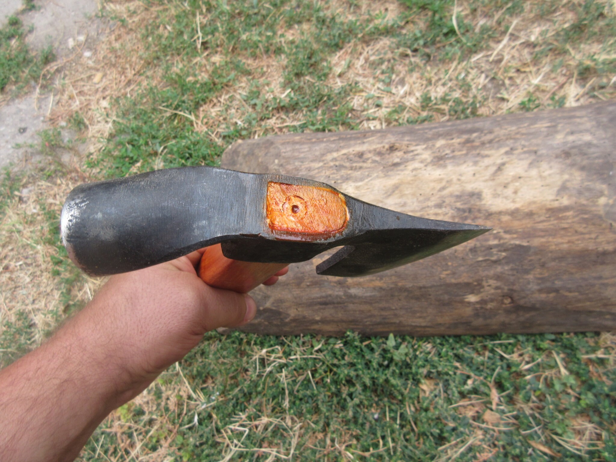 Handmade 1.43 lbs/ 0.650 Kg Steel Combined Tool