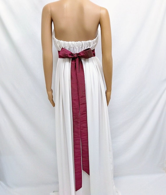 Pink Green Wedding Sash Bridal Belt Dress Belts for Women Dupioni Silk Faux Long Bridesmaid Sash Belt Prom Pageant Bow Sash 24 Colors Etsy