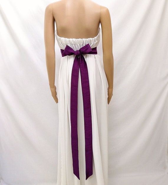 Purple Wedding Sash Bridal Belt Dress Belts for Women - Etsy