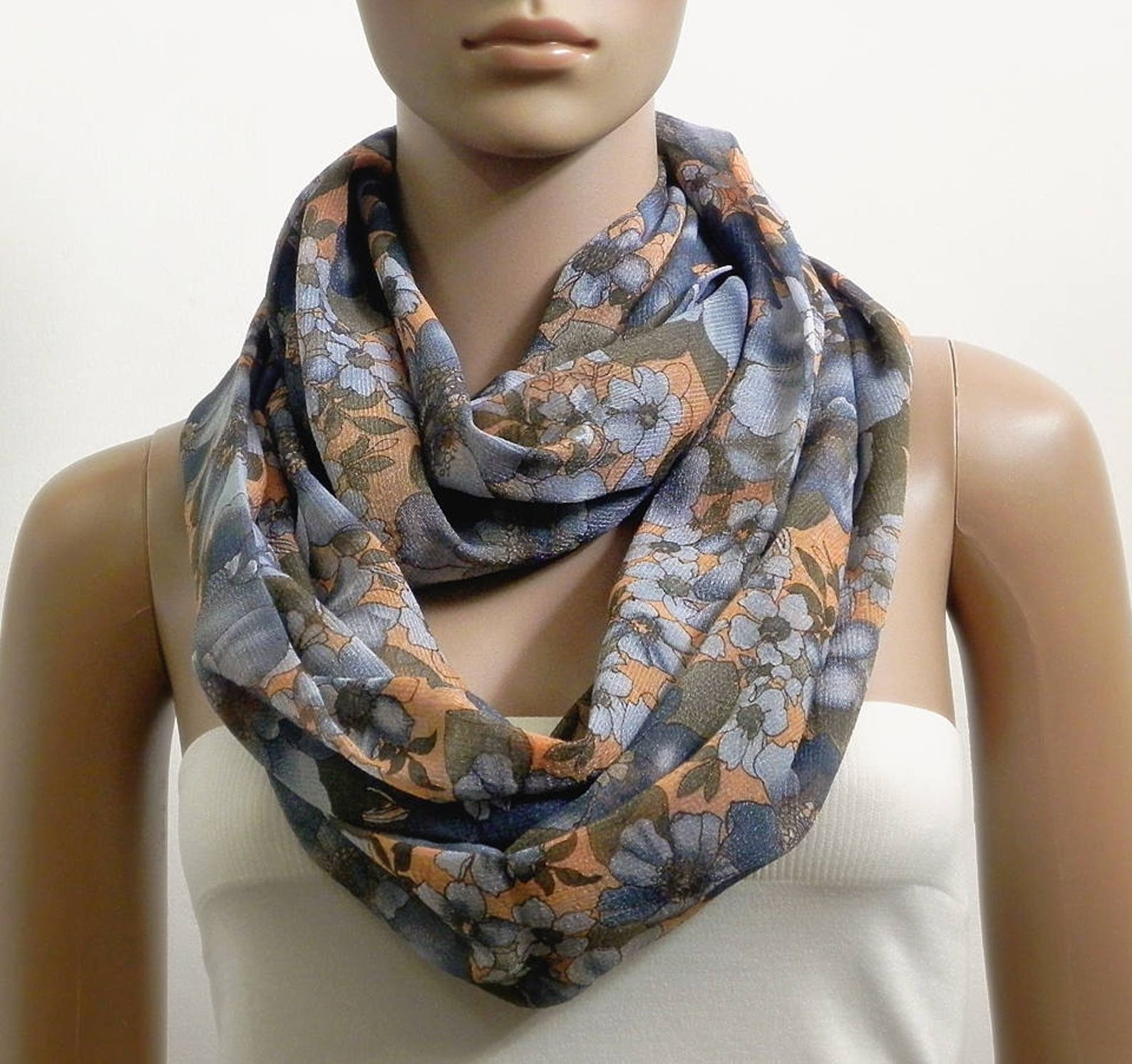 Sciarpa Donna Elegante Twin Set Outlet: Sciarpa In Cotone E Modal