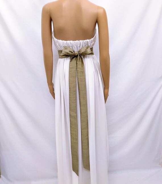 Rust Wedding Sash, Dull Gold Bridal Bridesmaid Dress Belt, Faux Silk, Prom Bow Sashes Rust Wedding Sash, Dull Gold Bridal Bridesmaid Dress Belt, Faux Silk, Prom Bow Sashes