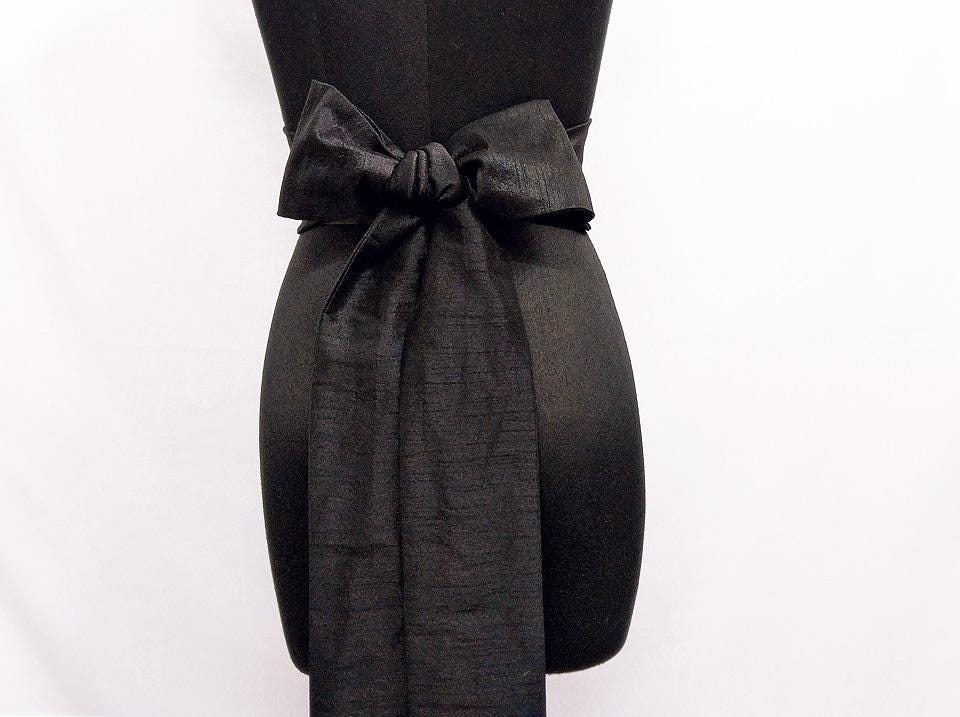 Chiffon Sash Belt - Etsy Chiffon Sash Belt - Etsy