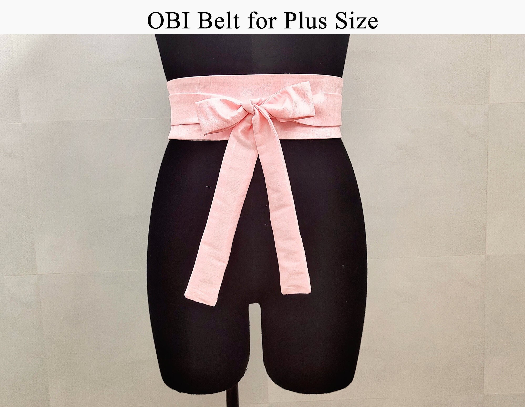 Wide Waist Belt - Pink - Ladies