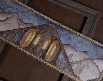 The Dwarven Kingdom - Original Watercolor Painting