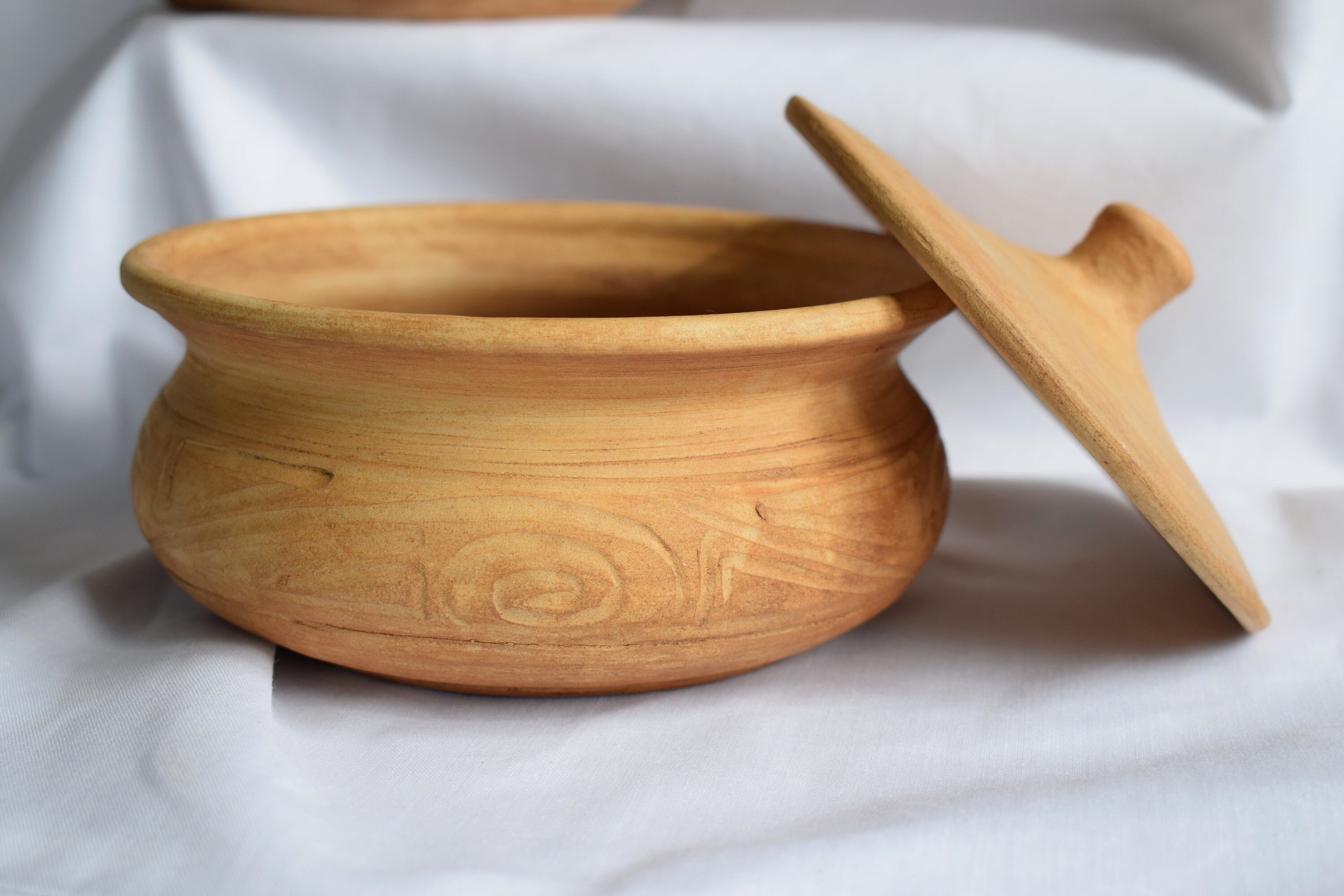 Ceramic Clay Pot Handmade Clay Pot Healthy Cooking Ceramic Etsy