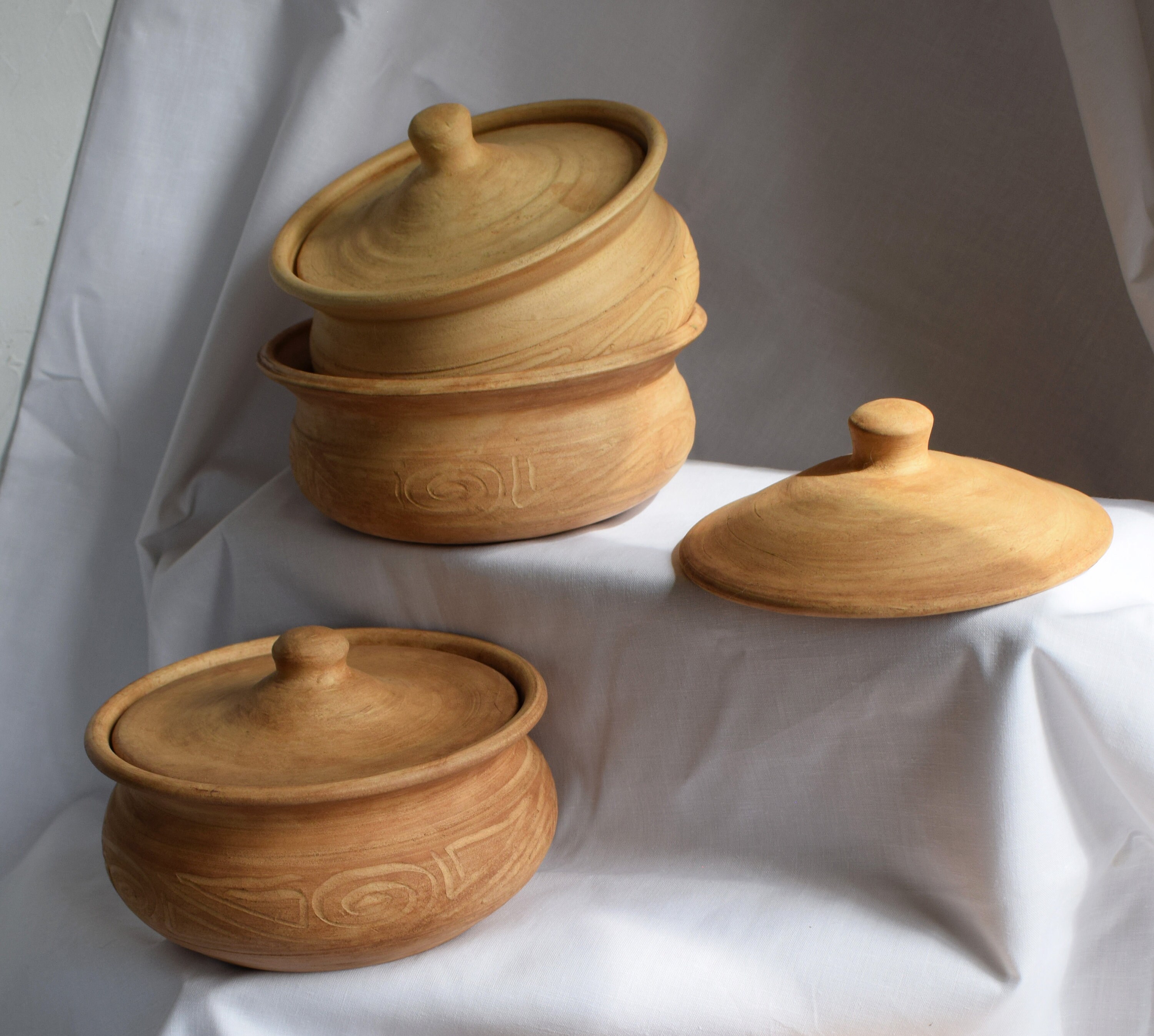 Ceramic Clay Pot, Handmade Clay Pot, Healthy Cooking, Ceramic Pot for