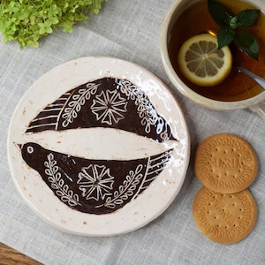 Ceramic dinnerware plate - Handmade pottery cheese plate - Pottery dinnerware - Dinner plates - Dessert plate - Serving plate