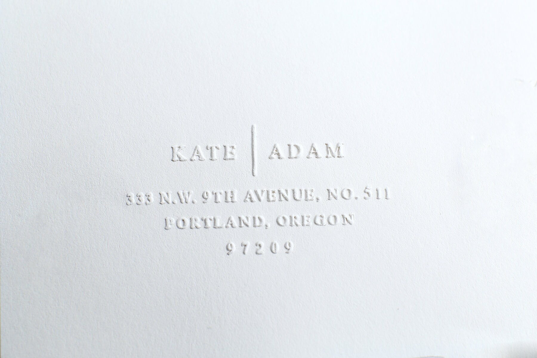 custom address embosser stampenvelope