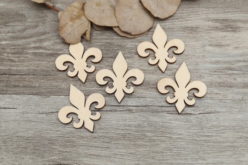 DIY Crafting Wood laser cut tags Fleur de laser cut out,wooden shape for autumn decorations