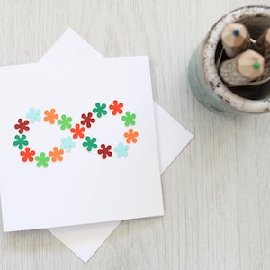 Tarjeta de San Valentín hecha a mano, tarjeta de San Valentín, tarjeta de aniversario, tarjeta de compromiso, tarjeta de boda, tarjeta del primer aniversario
