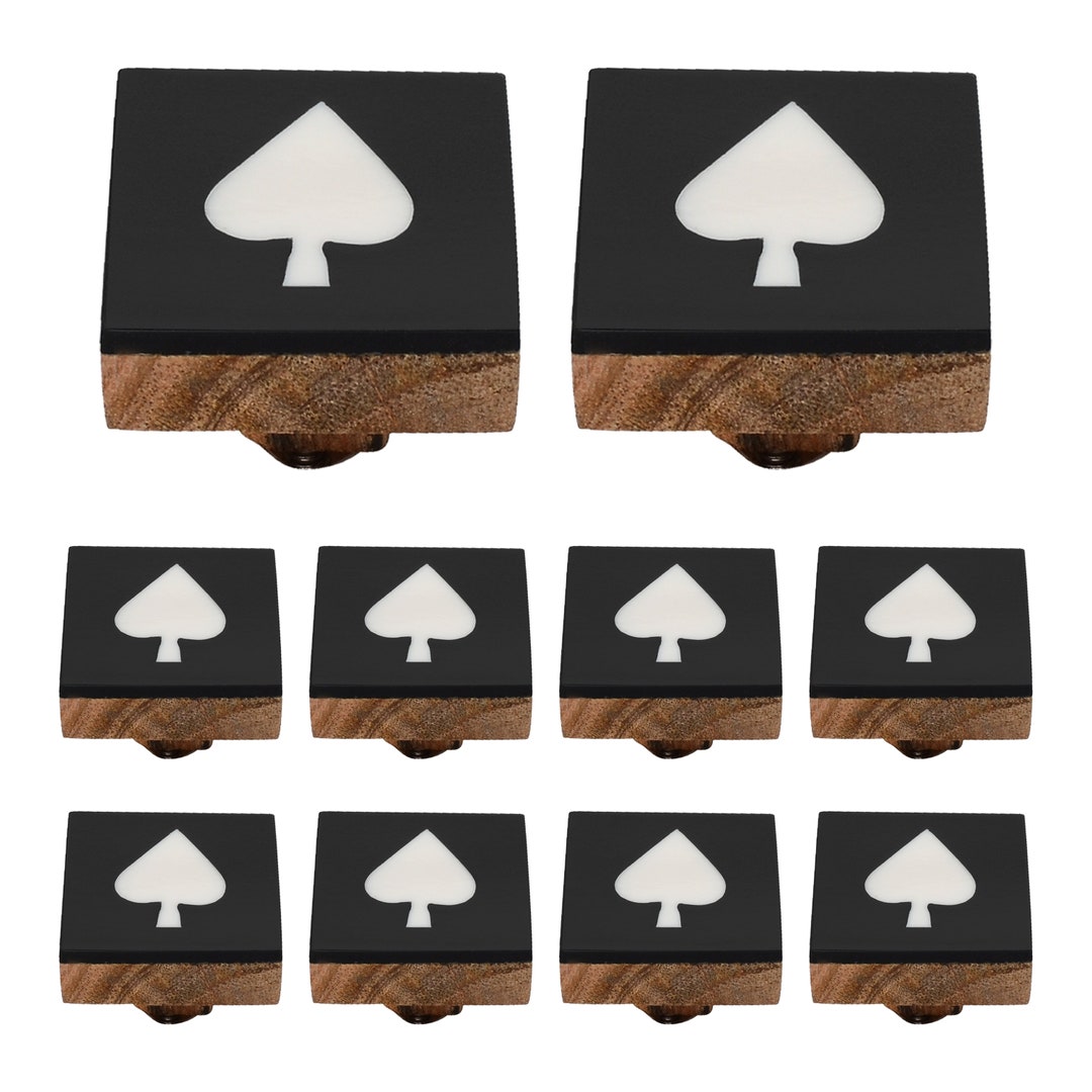 Multi buy Drawer Knobs Playing Card Pattern Knob for Kitchen Cabinets
