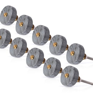 Multi-Buy Marble Stone Cabinet Knobs Drawer Knobs Modern Dresser Cabinet Knobs Round Dresser Hardware Decorative Knobs for Cupboard Cabinet