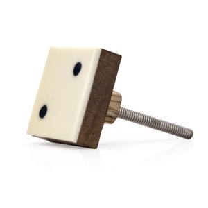 Multi-Buy | Drawer Knobs | Numeral Pattern Knob for Kitchen Cabinets and Drawers | Wooden Drawer Pulls Cabinet |Resin Cabinet Knobs