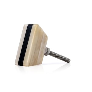 Multi-Buy Resin Drawer Knobs | Knobs for Kitchen Cabinets and Drawers | Trapezium Shape Pulls Cabinet | Resin Cabinet Knobs