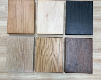 Single Wood Type & Finish Sample