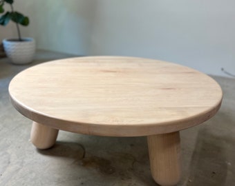 Obolo Coffee Table, Chunky table, maximalist table, charcoal coffee table, Modern Round Table