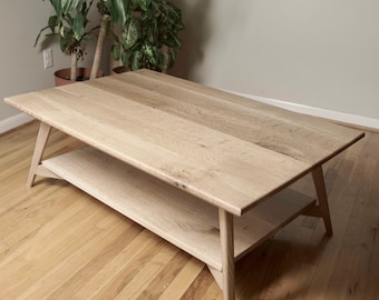 Rectangular Table with Shelf