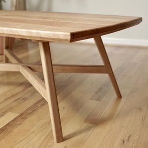 Scandinavian Coffee Table, Cherry Coffee Table, Maple Coffee Table image 5