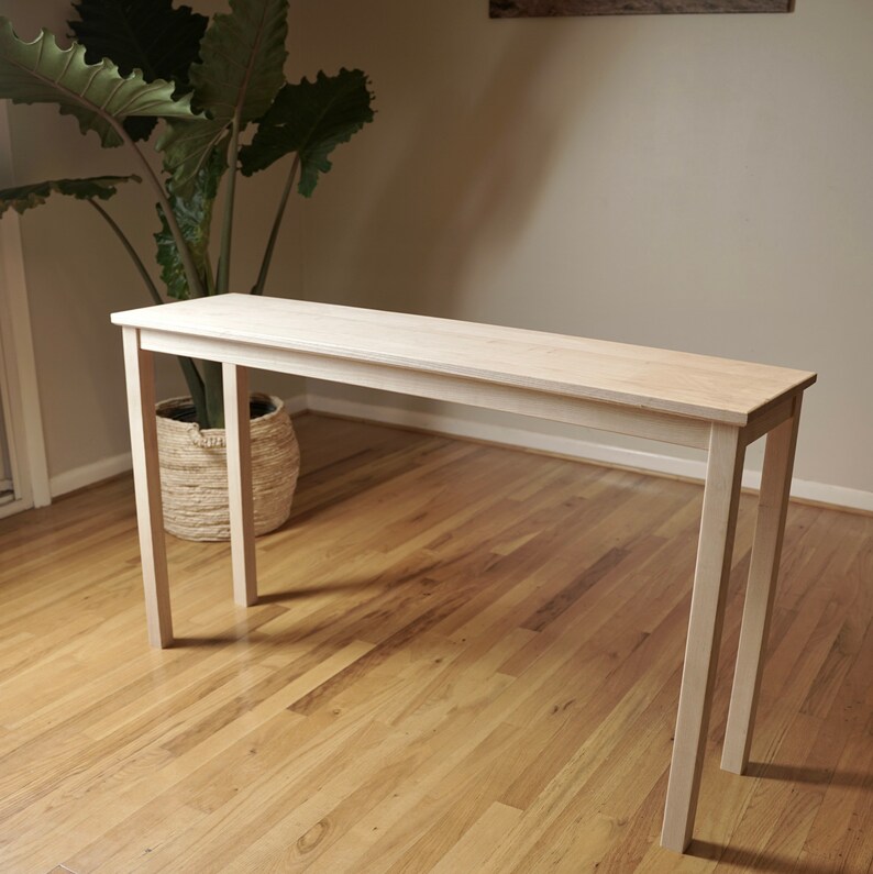 Parsons Console Table - Etsy