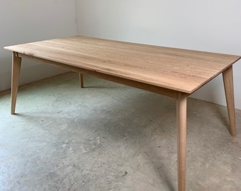 Scandinavian Rectangular Dining Table, modern dining table, mid-century modern