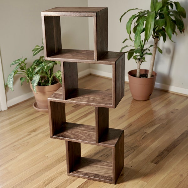 Modern Wooden Bookshelf