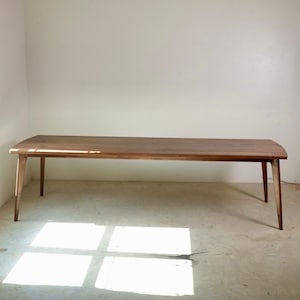 Scandinavian Rectangular Dining Table, modern dining table, mid-century modern