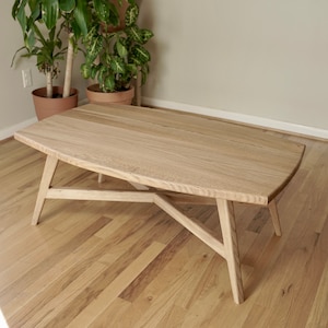 Scandinavian Coffee Table, Cherry Coffee Table, Maple Coffee Table image 7