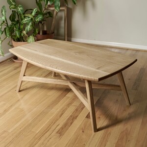 Scandinavian Coffee Table, Cherry Coffee Table, Maple Coffee Table image 6