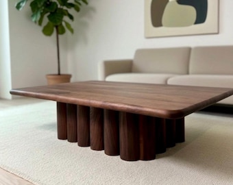 Solid Walnut, Statement Table, Sorti Coffee Table