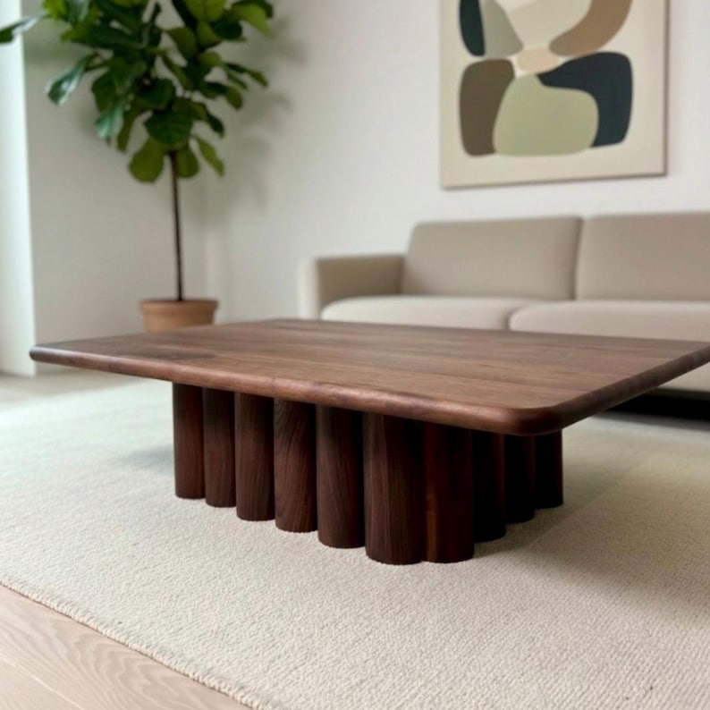 Solid Walnut, Statement Table, Sorti Coffee Table image 1