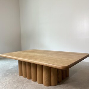 Solid Walnut, Statement Table, Sorti Coffee Table White oak