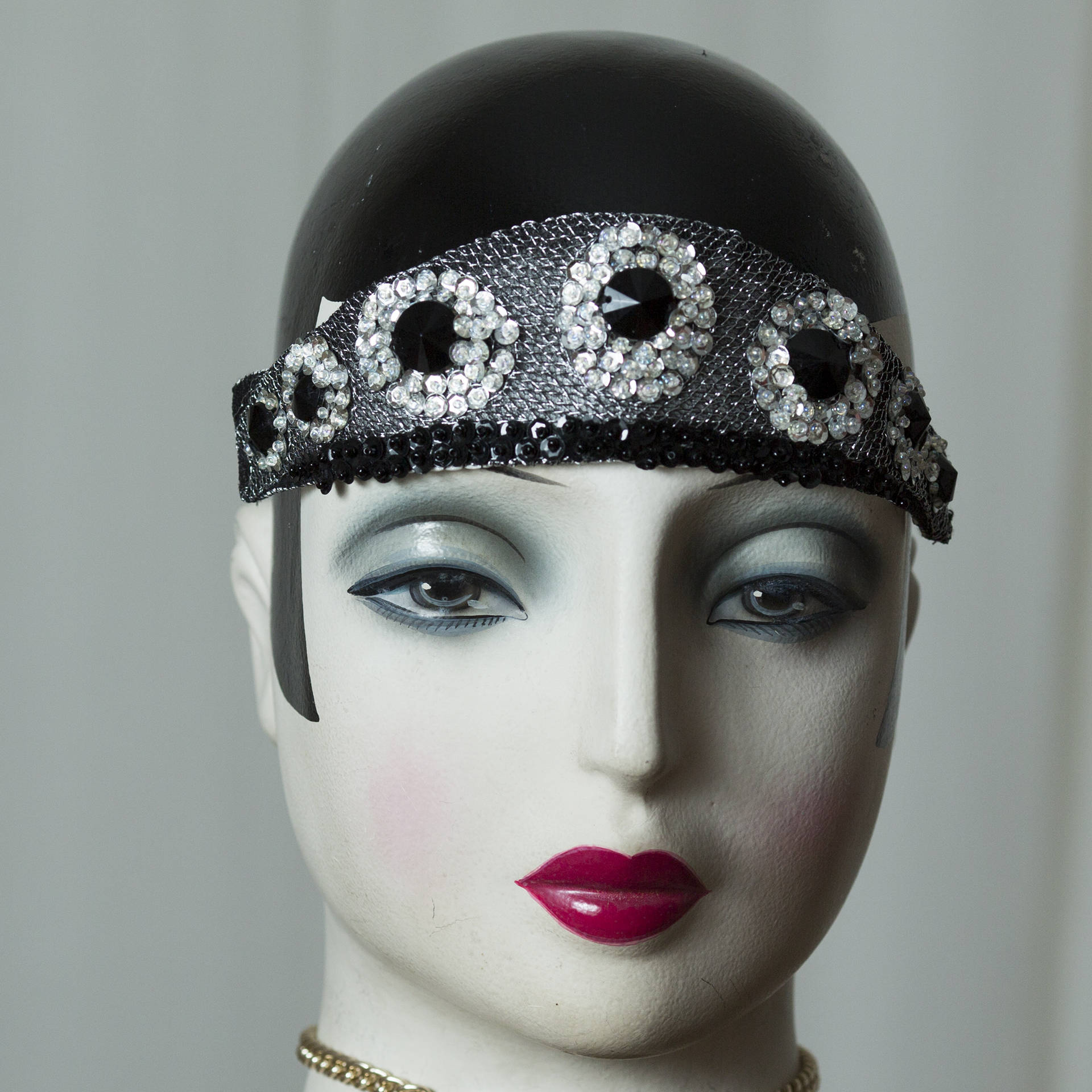 20er Jahre Stirnband Im Flapper-Stil – Rotes Kopfband Für Gatsby-Partys & Charleston-Kostüme