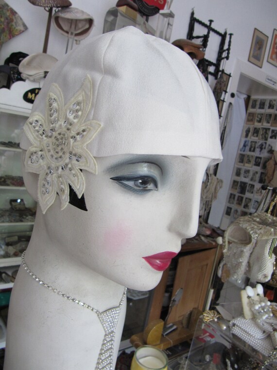 roaring 20s flapper headpiece vintage