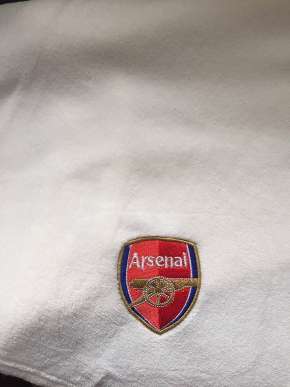 arsenal baby blanket